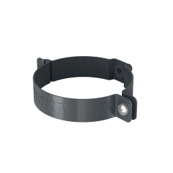 BRYZA STAL Obejma rury spustowej 100 mm - ANTRACYT - RAL 7016